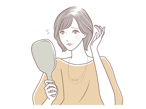 ストレスで白髪は増えるの？